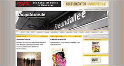 Desktop Screenshot of langeleine.de